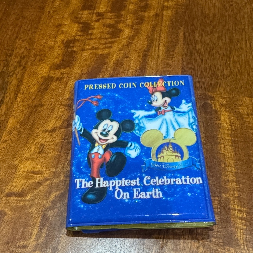 2006 Disney Pressed Coin Collection Album completed and full with pressed coins